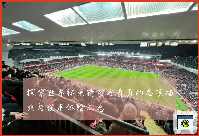 探索世界杯竞猜官方首页的各项福利与使用体验汇总